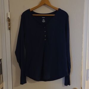 Sonoma Ribbed Long Sleeve Tee